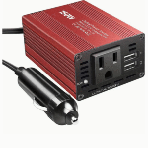1pc Car Power Inverter DC 12V To AC 110V For Convenient Travel, 150W Car Power Converter Cha