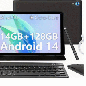 [URAO 2-in-1 Tablet] URAO 2-in-1 10.1-inch Octa-core Tablet | 14 (4+10) RAM, 128GB Storage