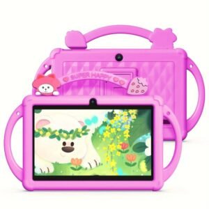 Android 13 Kids Tablet: 4-Core Performance, 4GB (2+2) RAM + 32GB Storage, 5G WiFi 6, 0.3MP