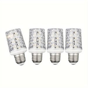 E26 LED corn bulb 18w, 4000K warm white, 2100LM, AC:85-265v, no flicker, non-dimmable, 3/5 pe