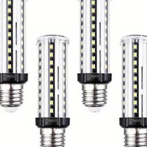 [4pcs Bright LED Bulbs] 4pcs Super Bright LED Corn Light Bulbs, 16W Equivalent, Warm White/Da