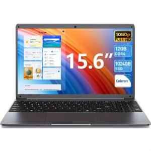 SGIN Laptop Computer, 15 Inch Laptops With 12GB RAM 1024 SSD, Celeron N5095 Quad-Core C