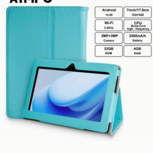 Android 14 Tablet, Equipped with 4GB DDR RAM, 32GB ROM, 3500Mah Battery, Quad-Core