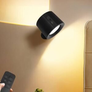 Modern smart headlight, touch and remote control, rechargeable, double-sided lighting, 3 bright