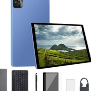 K3 Android Tablet 25.65cm Large Screen, 3GB RAM + 128GB Storage, 5000mAh Battery, Face